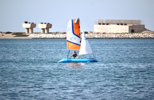 Sailing boat Rental at JA The Resort