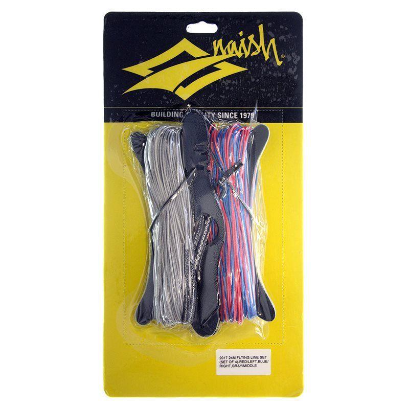 Naish Flying Line 24m Set (set of 4) 2017 - Red/Left, Blue/Right, Gray/Middle